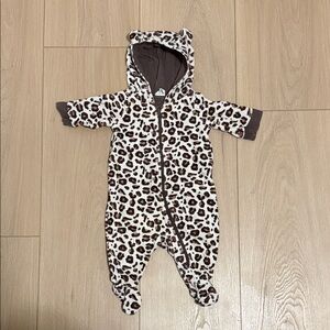 H&M Giraffe Print Hooded Baby Costume (Size 1-2m)